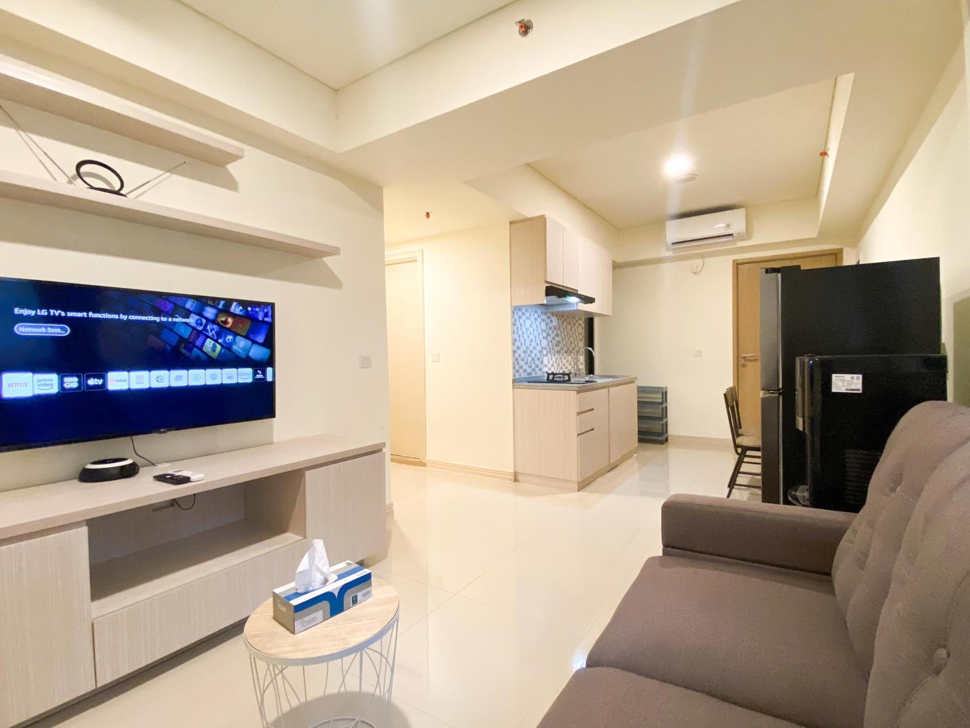 Serene Designed 2Br At Meikarta Apartment By Travelio Cikarang Exterior foto